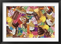 Framed Ice Cream Collage
