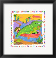 Row Your Boat Framed Print