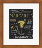 Framed 'Margarita' border=