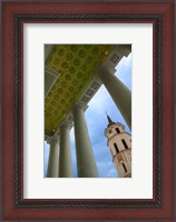Framed Bell Tower of the Cathedral, Vilnius, Lithuania