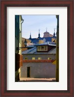 Framed Traditional Houses in the old town, Vilnius, Lithuania