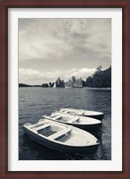 Framed Island Castle by Lake Galve, Trakai, Lithuania II