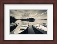 Framed Lake Galve, Trakai Historical National Park, Lithuania II