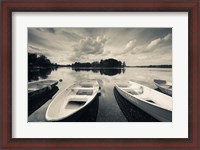 Framed Lake Galve, Trakai Historical National Park, Lithuania II