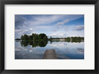 Framed Lake Galve, Trakai Historical National Park, Lithuania VI