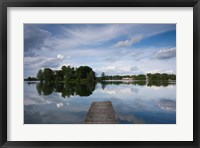 Framed Lake Galve, Trakai Historical National Park, Lithuania VI