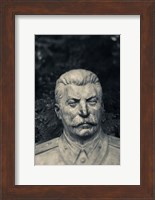 Framed Lithuania, Grutas Park, Statue Joseph Stalin I