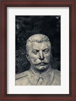 Framed Lithuania, Grutas Park, Statue Joseph Stalin I