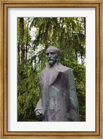 Framed Lithuania, Grutas Park, Statue of Felix Dzezhinsky