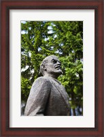 Framed Lithuania, Grutas Park, Statue of Lenin II