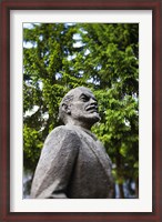 Framed Lithuania, Grutas Park, Statue of Lenin II