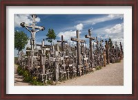 Framed Lithuania, Siauliai, Hill of Crosses, Christianity III