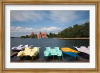 Framed Lithuania, Trakai Historical NP, Lake Galve