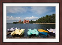 Framed Lithuania, Trakai Historical NP, Lake Galve