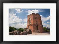 Framed Lithuania, Vilnius, Gediminas Hill, Gedimino Fort