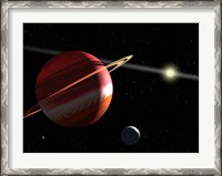 Framed Jupiter-mass planet orbiting the nearby star Epsilon Eridani