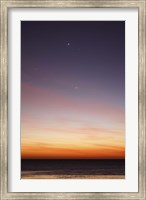 Framed Conjunction of Venus, Mercury, Jupiter and Mars