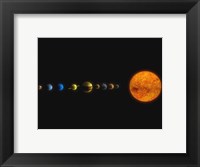 Framed Solar System I