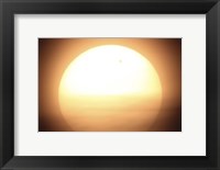 Framed Venus Transiting in front of the Sun I