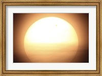 Framed Venus Transiting in front of the Sun I