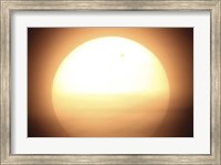 Framed Venus Transiting in front of the Sun I