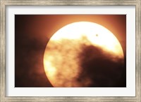 Framed Venus Transiting in front of the Sun III