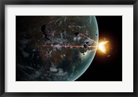 Framed Laser Anti-Asteroid Defense System