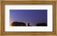 Framed Wide Panorama of Comet Panstarrs, Mercedes, Argentina