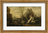 Framed Abduction Of Europa, 1869