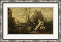 Framed Abduction Of Europa, 1869