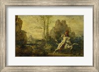 Framed Rape Of Europa, 1869