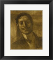 Framed Portrait Of A Man, Said To Be Marcel Proust