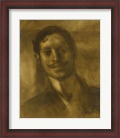 Framed Portrait Of A Man, Said To Be Marcel Proust