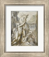 Framed Pasiphae, Grisaille, 19th Century