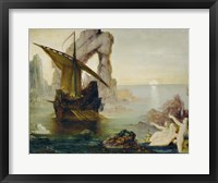 Framed Ulysses And The Sirens, 1875-1880