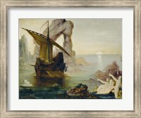 Framed Ulysses And The Sirens, 1875-1880