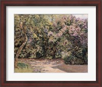 Framed Lilac Trees