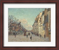 Framed Quai De La Gare, 1880