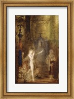 Framed Salome Dancing Before Herod