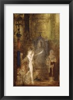 Framed Salome Dancing Before Herod