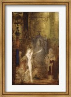 Framed Salome Dancing Before Herod