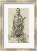 Framed Study For Salome Dancing Before Herod