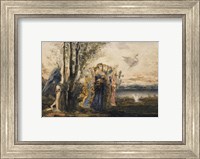 Framed Amor And The Muses