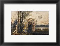 Framed Amor And The Muses