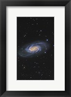 Framed NGC 2903 is a barred spiral galaxy in the Constellation of Leo