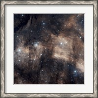 Framed IC 5068, a faint emission nebula located in the Constellation Cygnus