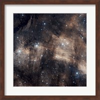 Framed IC 5068, a faint emission nebula located in the Constellation Cygnus