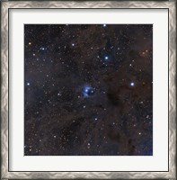 Framed bright star VdB 16, dust and nebulosity in the Constellation Aries