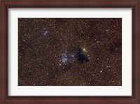Framed NGC 6520, an open cluster in the Constellation Sagittarius