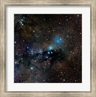 Framed VdB 123 reflection Nebula in the Constellation Serpens